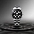 Seiko Prospex 1965 Heritage Divers Automatic Black Dial Silver Steel Strap Watch for Men - SPB453J1