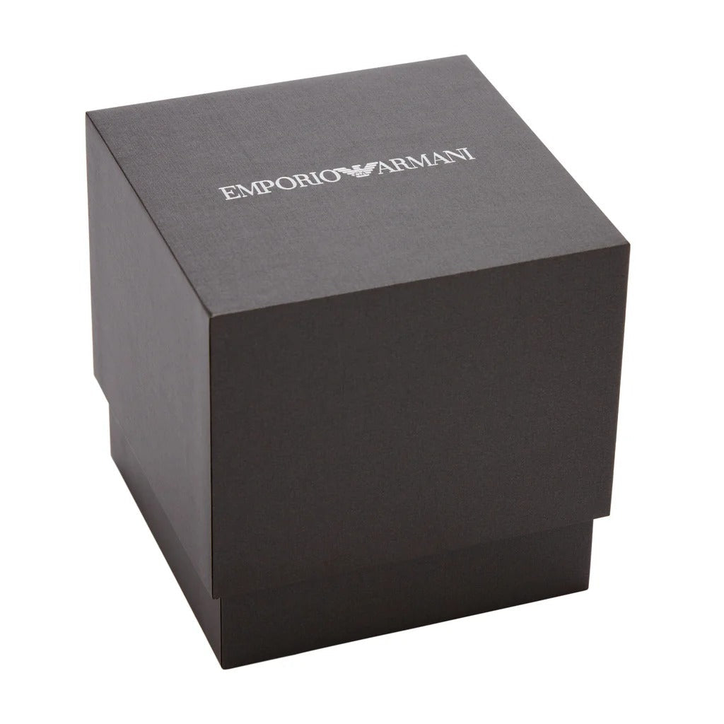 Emporio Armani World Explorer Silver Dial Silver Steel Strap Watch for Men - AR11683