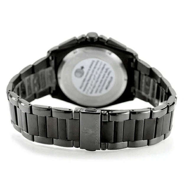 Maserati Velocità Chronograph Blue Dial Black Steel Strap Watch for Men - R8873652004