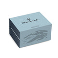Maserati Velocità Chronograph Blue Dial Black Steel Strap Watch for Men - R8873652004