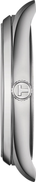 Tissot PR 100 Quartz Silver Dial Black Leather Strap Watch for Men - T150.410.16.031.00