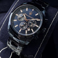 Maserati Attrazione Chronograph Blue Dial Blue Steel Strap Watch for Men - R8873626003