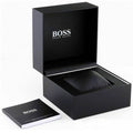 Hugo Boss Hero 2.0 Chronograph Black Dial Silver Steel Strap Watch for Men - 1514267