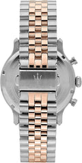 Maserati Epoca Limited Edition Chronograph Blue Dial Two Tone Steel Strap Watch for Men - R8873618021