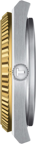 Tissot PRX Powermatic 80 Gold Automatic Silver Dial Silver Steel Strap Watch for Men - T931.407.41.031.01