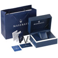 Maserati SFIDA Chronograph Black Dial Black Silicone Strap Watch for Men - R8871640005
