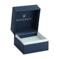 Maserati Sorpasso Chronograph White Dial Brown Leather Strap Watch for Men - R8871624010