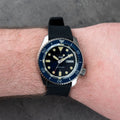 Seiko 5 Sports SKX Automatic Blue Dial Blue Silicone Strap Watch for Men - SRPD71K2