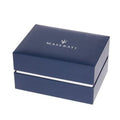 Maserati Sorpasso Chronograph Blue Dial Blue Leather Strap Watch for Men - R8871624009