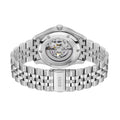 Hugo Boss Principle Skeleton Green Dial Silver Steel Strap Watch for Men - 1514236
