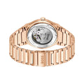 Hugo Boss Candor Automatic Grey Dial Rose Gold Steel Strap Watch for Men - 1514185