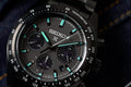 Seiko Prospex Speedtimer The Black Series Limited Edition Black Dial Black Steel Strap Watch for Men - SSC917