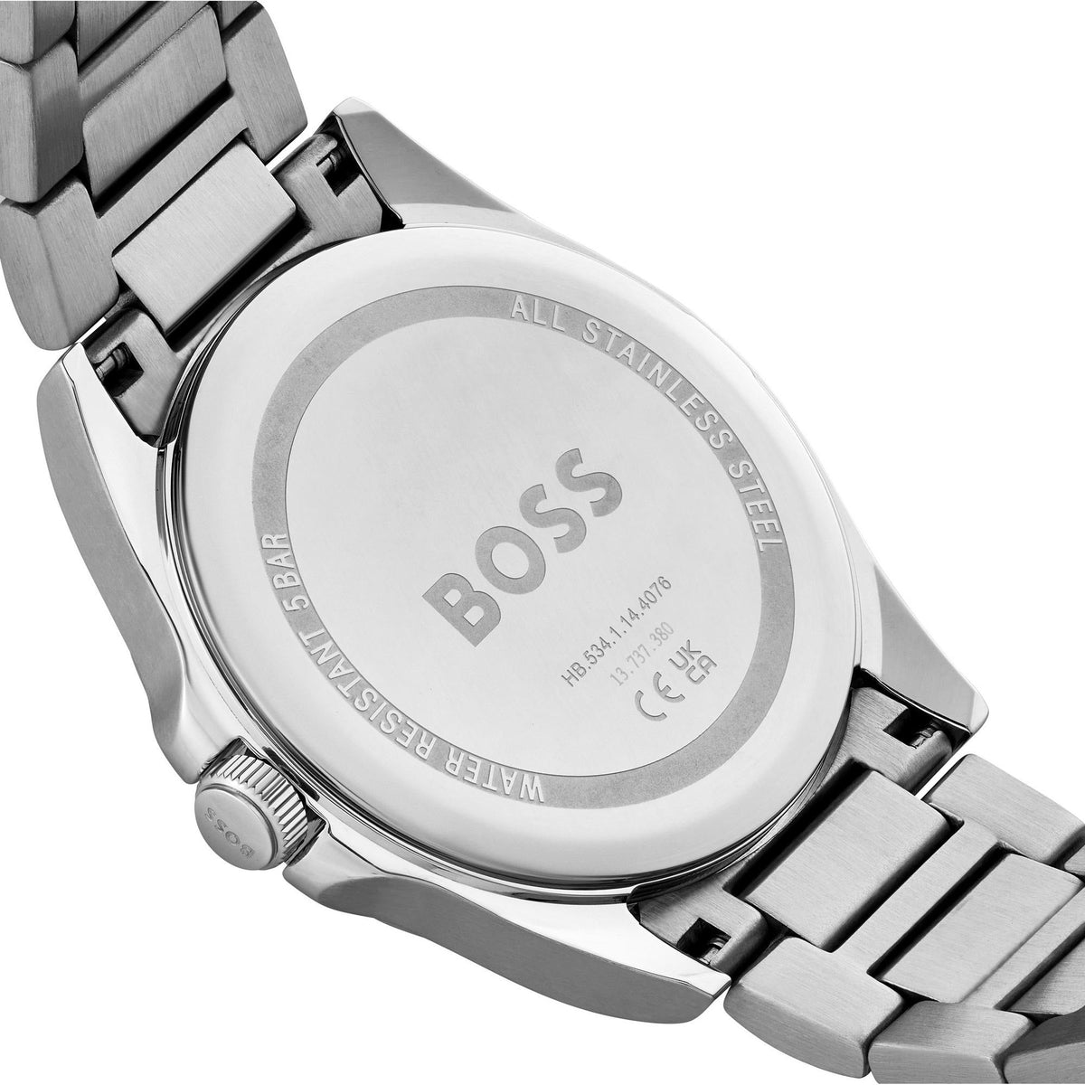 Hugo Boss Strike Limited Edition Blue Dial Silver Steel Strap Watch for Men - 1514205