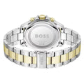 Hugo Boss Troper Chronograph Green Dial Two Tone Steel Strap Watch for Men - 1514154