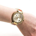 Michael Kors Parker Gold Dial Two Tone Steel Strap Watch for Women - MK6139