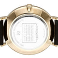 Coach Perry Black Dial Black Leather Strap Watch for Women - 14503333-C
