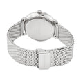 Calvin Klein White Dial Silver Mesh Bracelet Watch for Women - K8M21126