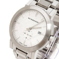 Burberry The City Silver Dial Silver Steel Strap Watch for Men - BU9900