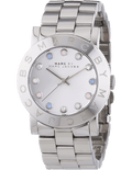 Marc Jacobs Amy Dexter Silver Dial Silver Steel Strap Watch for Women - MBM3214