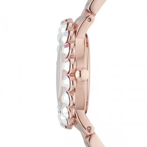 Marc Jacobs Amy Rose Gold Dial Rose Gold Steel Strap Watch for Women - MBM3223