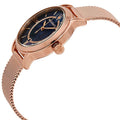 Maserati Epoca Blue Dial Rose Gold Mesh Strap Watch For Women - R8853118503