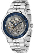 Maserati Ricordo Automatic Gray Dial Silver Steel Strap Watch For Men - R8823133003