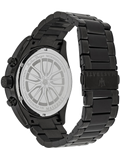 Maserati SFIDA Chronograph Black Dial Black Steel Strap Watch For Men - R8873640011