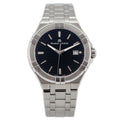Maurice Lacroix Aikon Venturer Black Dial Silver Steel Strap Watch for Men - AI1008-SS002-331-1