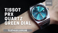 Tissot PRX Green Dial Silver Steel Strap Watch For Men - T137.410.11.091.00