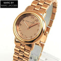 Marc Jacobs Marci Rose Gold Dial Rose Gold Steel Strap Watch for Women - MBM3175
