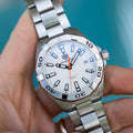Tag Heuer Aquaracer White Dial Watch for Men - WBD1111.BA0928