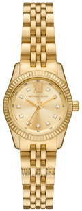 Michael Kors Lexington Analog Gold Dial Gold Steel Strap Watch for Women - MK4741
