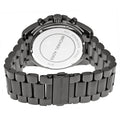 Michael Kors Bradshaw Chronograph Black Dial Black Steel Strap Watch For Women - MK6058