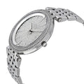 Michael Kors Darci Silver Dial Silver Steel Strap Watch for Women - MK3437
