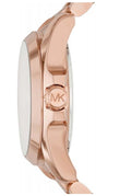 Michael Kors Bradshaw Rose Gold Dial Rose Gold Steel Strap Watch for Women - MK6437