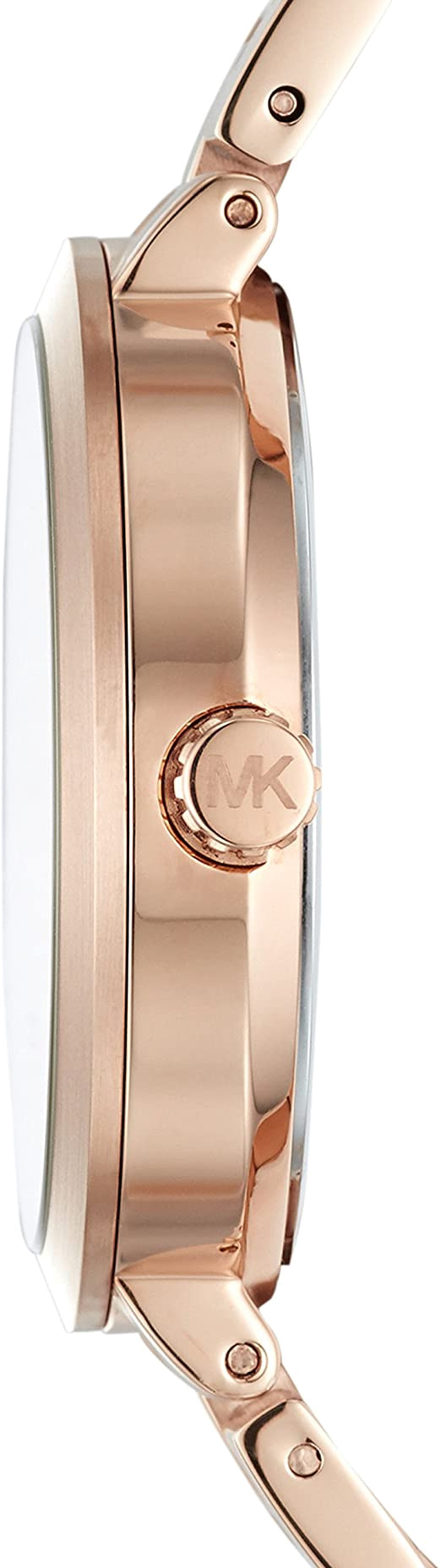 Michael Kors Garner Quartz Rose Gold Dial Rose Gold Steel Strap Watch For Women - MK6409