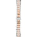 Michael Kors Sofie Chronograph White Dial Two Tone Steel Strap Watch For Women - MK6688