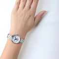 Michael Kors Portia Quartz Silver Dial Silver Steel Strap Watch For Women - MK3837