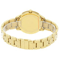 Michael Kors Runway Quartz Black Dial Gold Steel Strap Watch For Women - MK6682