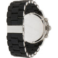 Michael Kors Runway Black Dial Black Rubber Strap Watch for Men - MK8107