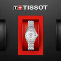 Tissot Le Locle Small Lady Automatic Silver Dial Silver Steel Strap Watch For Women - T41.1.183.34