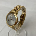 Versace Audrey Quartz Grey Dial Gold Steel Strap Watch for Women - VELR00719