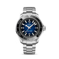 Omega Seamaster Planet Ocean 6000M Co Axial Master Chronometer Blue Dial Silver Steel Strap Watch for Men - 21530462103001