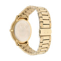 Armani Exchange Cayde Analog Gold Dial Gold Steel Strap Watch For Men - AX2707