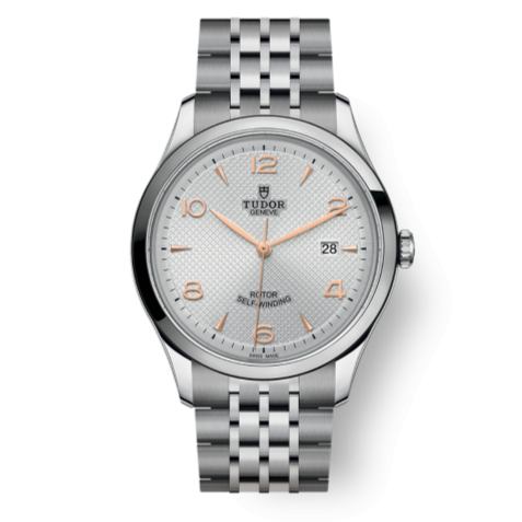 Tudor 1926 Automatic Silver Dial Silver Steel Strap Watch for Men - M91650-0001