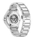 Philipp Plein High-Conic Automatic Silver Dial Silver Stainless Steel Strap Watch For Men - PWRAA0223
