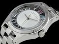 Marc Jacobs Henry Skeleton Silver Dial Silver Steel Strap Watch for Women - MBM3262