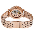 Fossil Boyfriend Automatic Skeleton Rose Gold Dial Rose Gold Steel Strap Watch for Women - ME3065