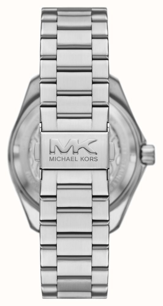Michael Kors Maritime Three-Hand Blue Dial Silver Steel Strap Watch for Men - MK9160
