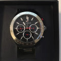 Tommy Hilfiger Hudson Chronograph Quartz Blue Dial Silver Steel Strap Watch For Men - 1791228